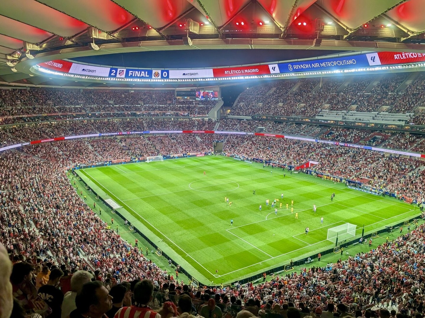 Metropolitano Stadium interior